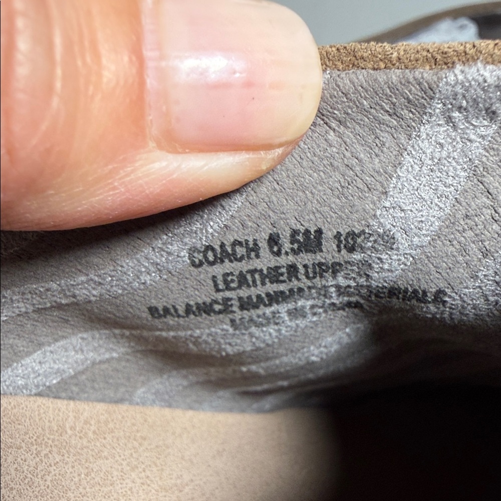 Naked Feet Brown Platform Mules coach otter - Picture 10 of 10